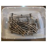 O-GAUGE TRAIN TRACKS BOX LOT