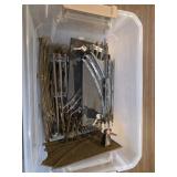 O-GAUGE TRAIN TRACKS BOX LOT