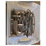 O-GAUGE TRAIN TRACKS BOX LOT