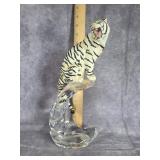 FRANKLIN MINT PORCELAIN WHITE SIBERIAN TIGER
