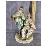 VINTAGE NAPCOWARE CLOWN FIGURINE 9.5"