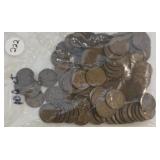 100 COUNT LINCOLN WHEAT CENT PENNIES