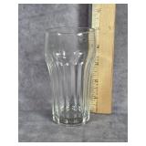 SET OF 8 HAZEL ATLAS 8 OZ CLEAR DRINKING GLASSES