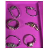 SIX LADIES WATCHES BOX LOT