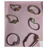 SIX LADIES WATCHES BOX LOT