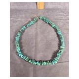 NATIVE AMERICAN TURQUOISE NUGGET BEAD NECKLACE