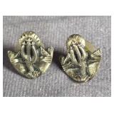 STERLING SILVER CACTUS STUD EARRINGS