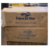 LOT OF 10 AMS OIL ASF-54 ENGINE OIL FILTERS