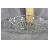 HEISEY GLASS ETCHED NAPPY DISH
