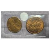 LINCOLN HERITAGE TRAIL SESQUICETENNIAL COINS