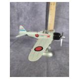 MITSUBISHI A6M ZERO MILITARY FIGHTER PLANE W/STAND