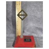 LIONEL TRAINS PREWAR RAILROAD CROSSING SIGN