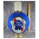 PABST BLUE RIBBON WALL SCONCE PBR BLUE GLOBE