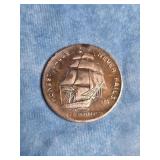 1985 LIBERTY MINT U.S.S. CONSTITUTION SILVER MEDAL