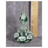 1987 GIBSON ST. CLAIR GLASS PERFUME BOTTLE
