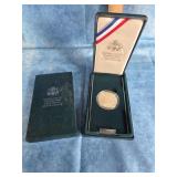 1990 U.S  EISENHOWER CENTENNNIAL SILVER DOLLAR