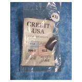 1980 CREDIT SUISSE FINE SILVER BAR PENDANT