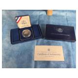 1987 SILVER DOLLAR U.S. CONSTITUTION COIN