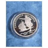 CHRISTOPHER COLUMBUS 500TH ANNIVERSARY SILVER