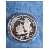 CHRISTOPHER COLUMBUS 500TH ANNIVERSARY SILVER