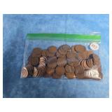 100 COUNT LINCOLN WHEAT PENNIES