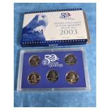 2003 UNITED STATES MINT 50 STATE QUARTERS PROOFSET