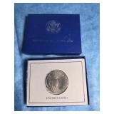 1986 LIBERTY HALF DOLLAR COIN UNCIRCULATED