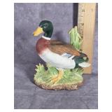 PORCELAIN MALLARD DUCK FIGURINE