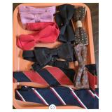 VINTAGE BOW TIES BOX LOT