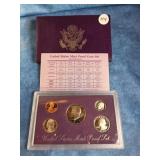 1990 UNITED STATES MINT PROOF SET