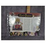 DISNEY EVIL WITCH COLLECTIBLE PATCH WITH CARD