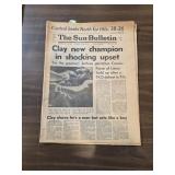 1964 THE SUN-BULLETIN REPORTS ON MUHAMMED ALI