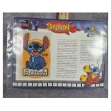 DISNEY STITCH 2002 COLLECTIBLE PATCH WITH CARD