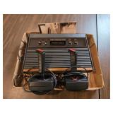 ATARI CX-2600 VIDEO GAME CONSOLE W/ JOY STICKS