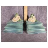 ROSEVILLE ART POTTERY BOOKENDS