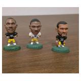 MINIATURE PITTSBURGH STEELERS ACTION FIGURES