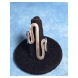 ALENANDER CALDER STYLE STERLING SILVER RING