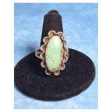 NATIVE AMERICAN NAVAJO STERLING SILVER RING