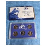 2003 UNITED STATES MINT 50 STATE QUARTERS PROOFSET