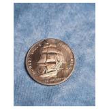 1985 LIBERTY MINT U.S.S. CONSTITUTION SILVER MEDAL