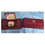1988 U.S.OLYMPIC  PROOF SILVER DOLLAR COIN