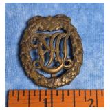 WWII GERMAN BRONZE DLR SPORTS BADGE