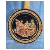 WEST GERMANY STONEWARE PLATE WALL HANGING