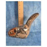 HAND-PAINTED TONALA MEXICAN FOLK ART POTTERY