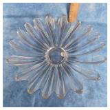 FEDERAL CELESTIAL GLASS IRIDESCENT BOWL DISH 11"