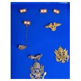 VTG. UNITED STATES MILITARY PINS