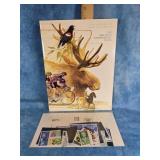 1987 MINT SET OF COMMEMORATIVE U.S. STAMPS