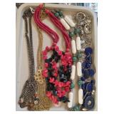 COSTUME JEWELRY BOX LOT