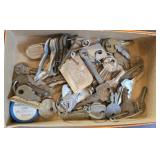 OLD KEYS BOX LOT