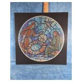 ROLAN A. JOHNSON "CHRISTMAS BLESSINGS" 14" x 14"